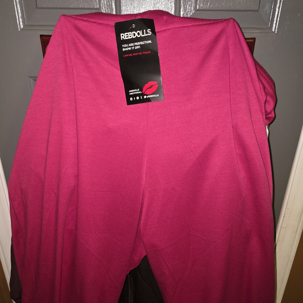 Rebdolls Fuchsia Long Sleeve Top